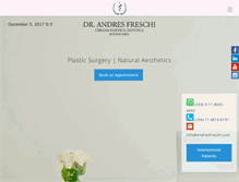Tablet Screenshot of andresfreschi.com